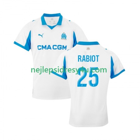 Fotbalový Dres Olympique de Marseille Adrien Rabiot 25 Domácí 2025/26